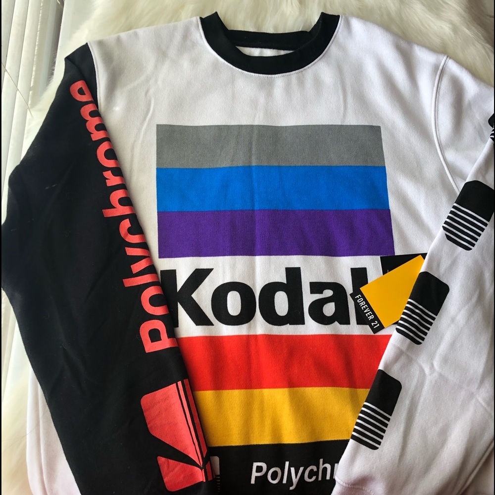 Forever21 kodak sweater :)